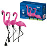 USL-S-833-PM530 FLAMINGO SET3 Садовый светильник на солнечной батарее Фламинго, в комплекте из 3 штук, 6 светодиодов, Белый свет, 1xАA Ni-Mh аккумулятор в-к, IP44, TM Uniel - фото 14