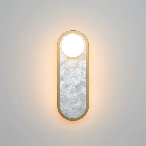 Настенный светильник (бра) Perlamour 2700-4000К 20Вт (Латунь) - фото 7