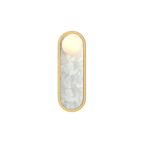 Настенный светильник (бра) Перламур / Perlamour 2700-4000К 20Вт (Латунь) MOD473WL-L20BSK - фото