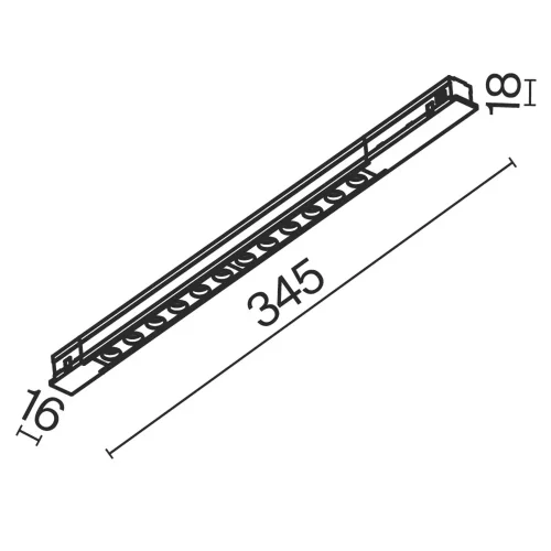 Трековый светильник Точки / Points Exility 4000K 10Вт 36° (Черный) TR232-2-10W4K-B - фото 7