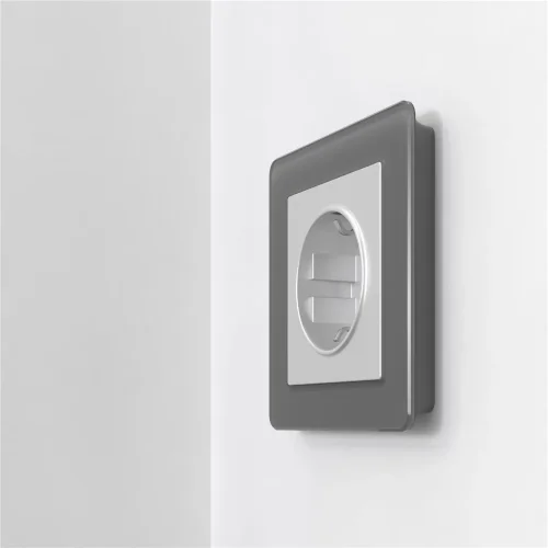 Рамка из акрила на 1 пост Acrylic графит W0012704 - фото 2