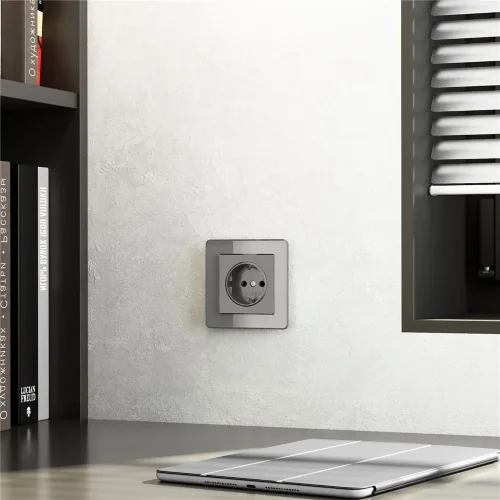 Рамка из акрила на 1 пост Acrylic графит W0012704 - фото 3