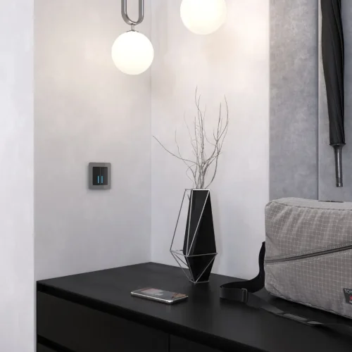 Рамка из акрила на 1 пост Acrylic графит W0012704 - фото 4