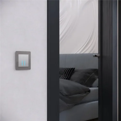 Рамка из акрила на 1 пост Acrylic графит W0012704 - фото 5