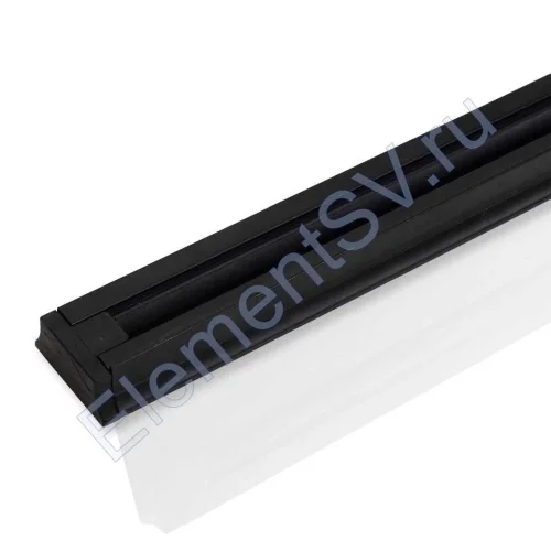 Трек для спотов 2L 1,5м NX1 (однофазный, 2 провода, черный) - фото 3.