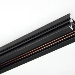 Трек для магнитных светильников 1м T20-B MX80 (встраиваемый, черный)