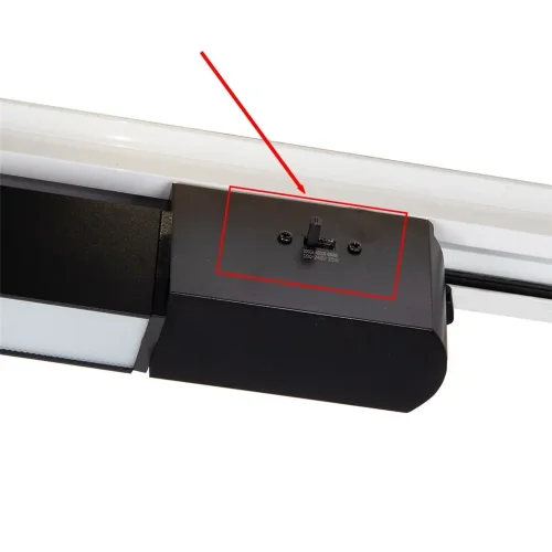 Светодиодный трековый светильник 2L JH-GD3C PX3 (220VAC, 20W, 3000/4000/6000K, черный) - фото V