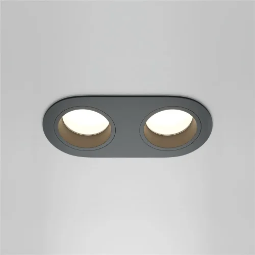 Встраиваемый светильник Share 2xGU10 10Вт (Черный) - фото 3