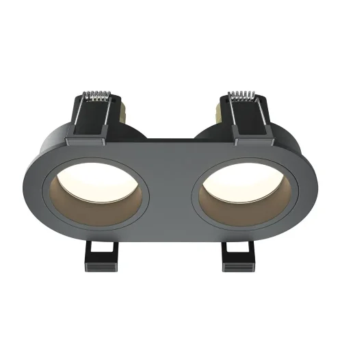 Встраиваемый светильник Share 2xGU10 10Вт (Черный) - фото