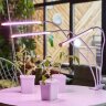 ULT-P33-18W-SPLE-TM-60 IP40 WHITE TRIPLE Светильник для растений светодиодный с таймером, на прищепке, Спектр для фотосинтеза, TM Uniel - фото 5