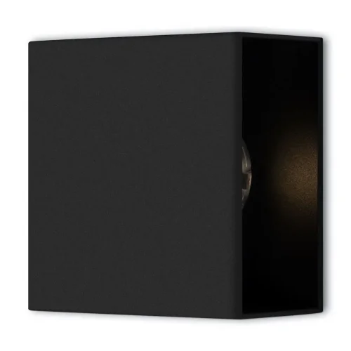 Светодиодный настенный светильник (бра) Cube FR10005WL-L6B. Серия настенных светильников Cube, предназначена для декоративной подсветки интерьеров. Модели выполнены из металла, что гарантирует надежность и долговечность эксплуатации. Строгая прямоугольная