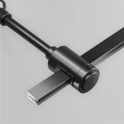 Крепление настенное Wall одинарное удлиненное Flarity черный (Черный)