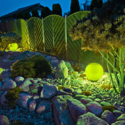 UFP-R200A GREEN Рассеиватель в форме шара для садово-парковых светильников, Диаметр 200мм, Тип соединения с крепежным элементом резьбовой, Материал САН-пластик, Цвет зеленый, Упаковка 16 шт, в групповой картонной коробке.