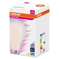 Лампа светодиодная филаментная 24W/2700K (=200W) E27 | Матовая | PARATHOM FILAMENT | - OSRAM
