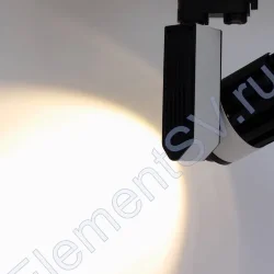 Светодиодный светильник трековый GDD-145 4L 4L19 (30W, warm white)