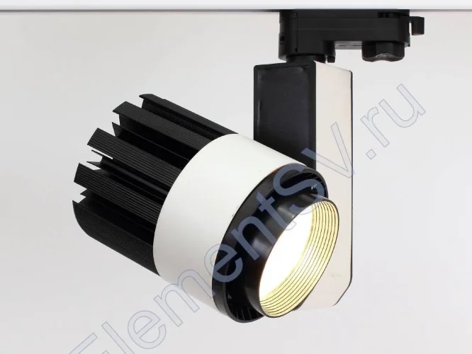 Светодиодный светильник трековый GDD-145 4L 4L19 (30W, warm white) - фото.