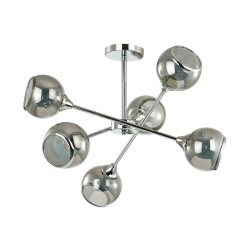 Люстра на штанге «LUMION» 4530/6C, серия: SANDRA (крепление на планке) - -