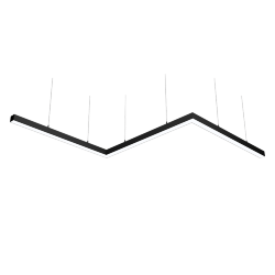 Светильник WOLTA PRO КОНТУР ЗИГЗАГ ДСО03-108-701-5К-Ч Матовый