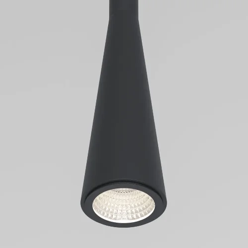 Светильник подвесной светодиодный Vist 7W 4000K черный 50312 LED - фото 3