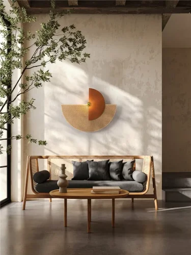 Настенный светильник (бра) Кэрри / Carry (Черный и Золото) FR5487WL-01G2 - фото 7