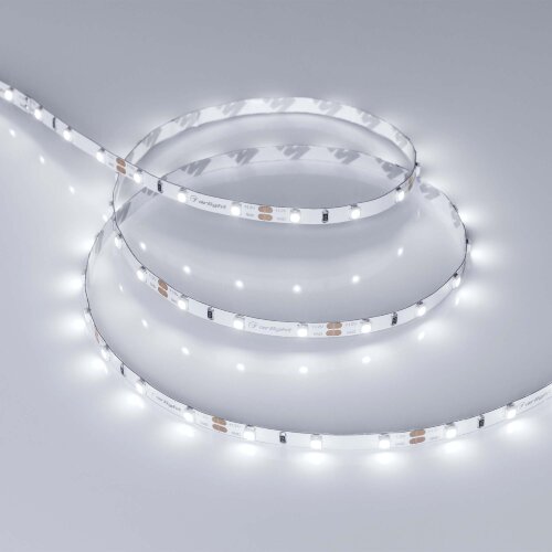 Светодиодная лента RT-A60-5mm 12V White6000 (4.8 W/m, IP20, 2835, 5m) (Arlight, 4.8 Вт/м, IP20) - фото 4