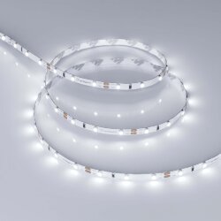 Светодиодная лента RT-A60-5mm 12V White6000 (4.8 W/m, IP20, 2835, 5m) (Arlight, 4.8 Вт/м, IP20)