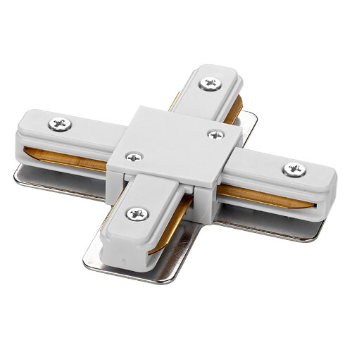 Коннектор Х-образный WOLTA WTL-XC/01W Белый - фото 1.