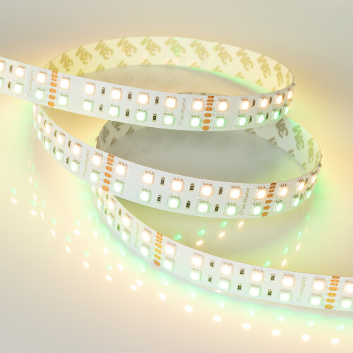 Светодиодная лента RT-B144-19mm 24V RGBW-Warm (32 W/m, IP20, 5m) (Arlight, Открытый) - фото 6