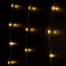 Гирлянда занавес "Роса" теплый белый 2*3м IP20 - Фото 3