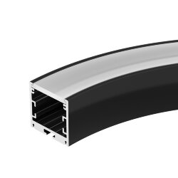 Профиль SL-ARC-3535-D320-А90 BLACK (дуга 1 из 4) (Arlight, Алюминий) 032676
