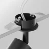 Встраиваемый светильник Фокус / Focus 1*GU10 10 Вт (Черный) C018CL-01B - фото 6