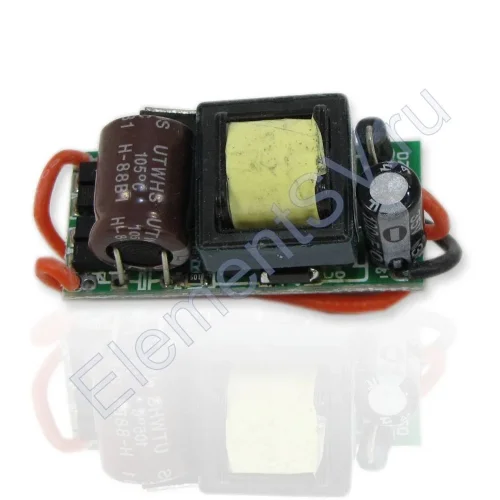 Светодиодный драйвер бескорпусной ZF-AC LD17 (220V, 7W, 300mA) - фото.