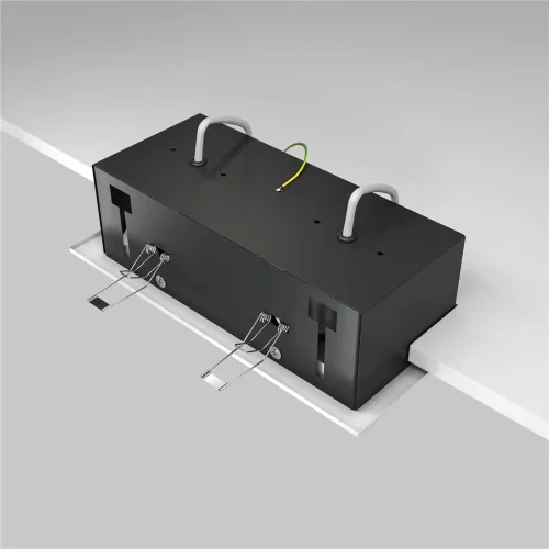 Встраиваемый светильник Metal Modern GU10 2x10Вт (Белый) - фото 11