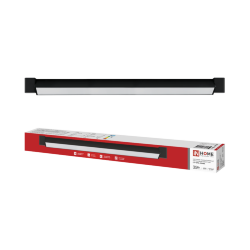 Светильник трековый линейный светодиодный поворотный LTP-OPAL 3540BL 35Вт 4000К 120гр 598мм черный IN HOME