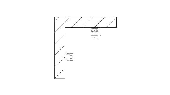 'Алюминиевый профиль SF-0709, накладной П-образный 2м. Фото 2