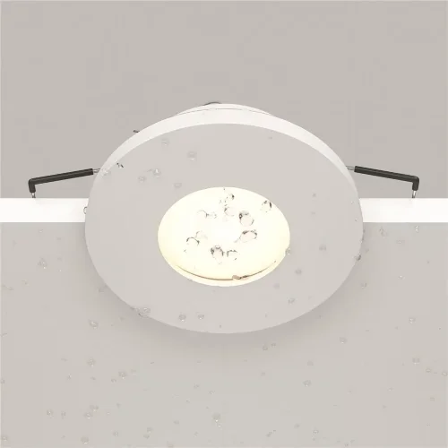 Встраиваемый светильник Stark GU10 1x10Вт IP 65 (Белый) - фото 4