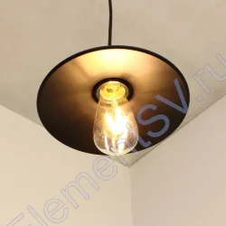 Светильник лофт Y00010001 PA22 (220V, E27, металл)