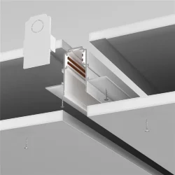 Шинопровод 3м Exility встраиваемый под ГКЛ 12,5мм, белый (Белый)