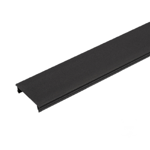 Полоса черная (заглушка) для трека 6063 TrackLine – 1000мм - фото 1