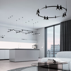 Esthetic Magnetic Трековый светильник 5W 3000K (чёрный) 85117/01