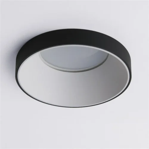 Встраиваемый точечный светильник 112 MR16 белый/черный - фото 2