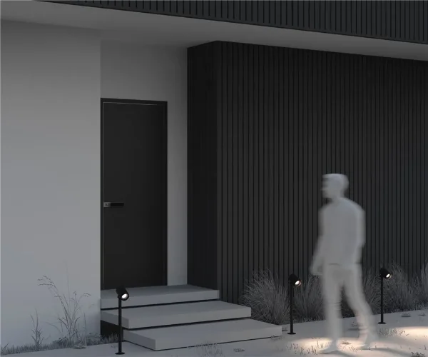 Ландшафтный светильник Spira 3000К 12Вт IP 65 (Черный) - фото 8