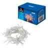 ULD-S0500-050/DTA WARM WHITE IP20 Гирлянда светодиодная с контроллером, 5м. 50 светодиодов. Теплый белый свет. Провод прозрачный. ТМ Uniel - фото