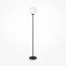 Напольный светильник (торшер) Ring E27х1 (Черный) - фото