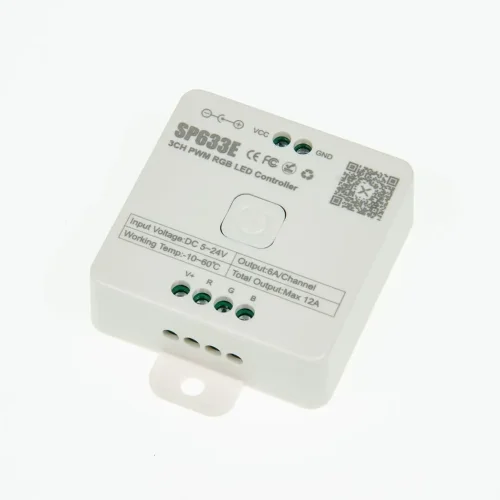 Контроллер JM-SP633E P713 (BT app BanlanX, 2.4GHz, RGB, DC5-24V, 3ch*4A, 60-288W) - фото I