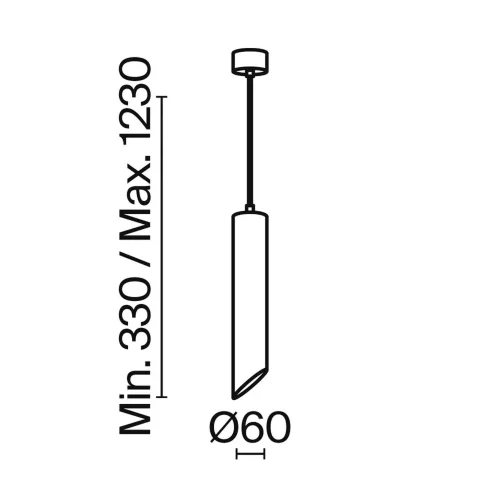 Подвесной светильник Lipari GU10 1x10Вт (Белый с Золотом) - фото 2