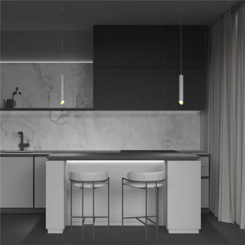 Подвесной светильник Lipari GU10 1x10Вт (Белый с Золотом) - фото 8