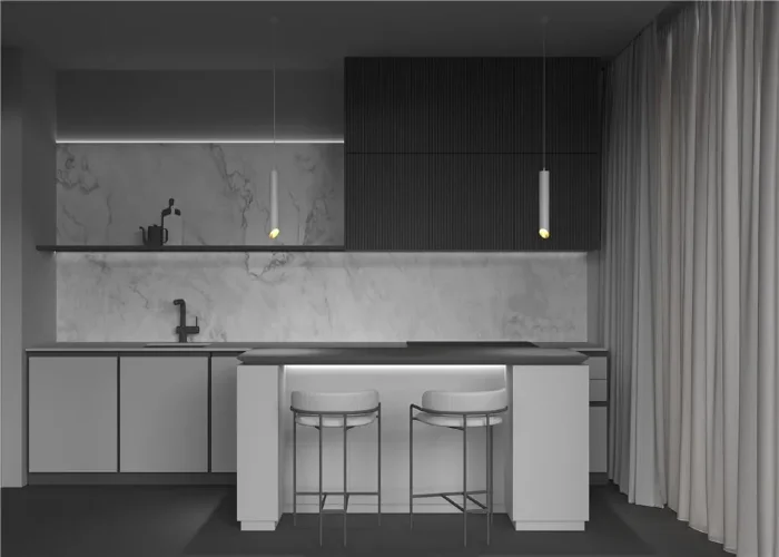 Подвесной светильник Lipari GU10 1x10Вт (Белый с Золотом) - фото 9