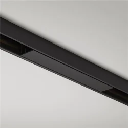 Коннектор питания прямой Basity, черный (Черный)