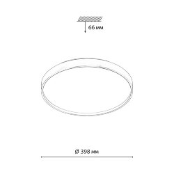 Настенно-потолочный светильник «СОНЕКС» 7783/DL, дизайн: Минимализм, серия: GABY (накладной) - -